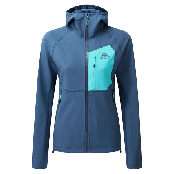 ARROW HOODED WMNS JACKET Damen - Softshelljacke-DUSK/TOPAZ