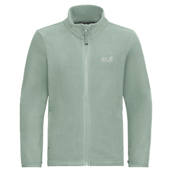TAUNUS 100 FZ K Kinder - Fleecejacke-GREEN ZINNIA