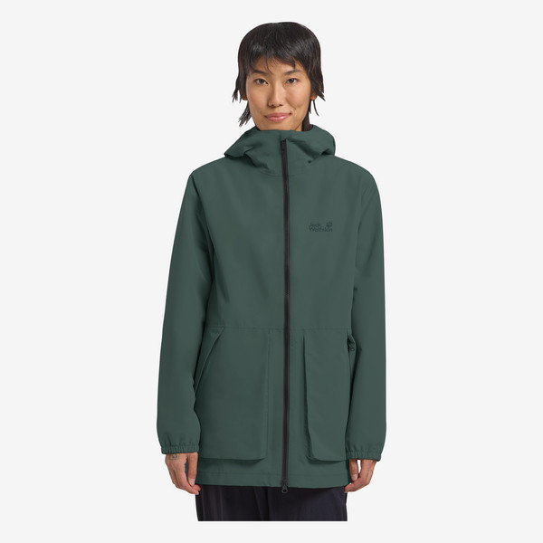 Jack Wolfskin TERRAVIEW 2L PARKA W Damen - Regenjacke Ansicht 6