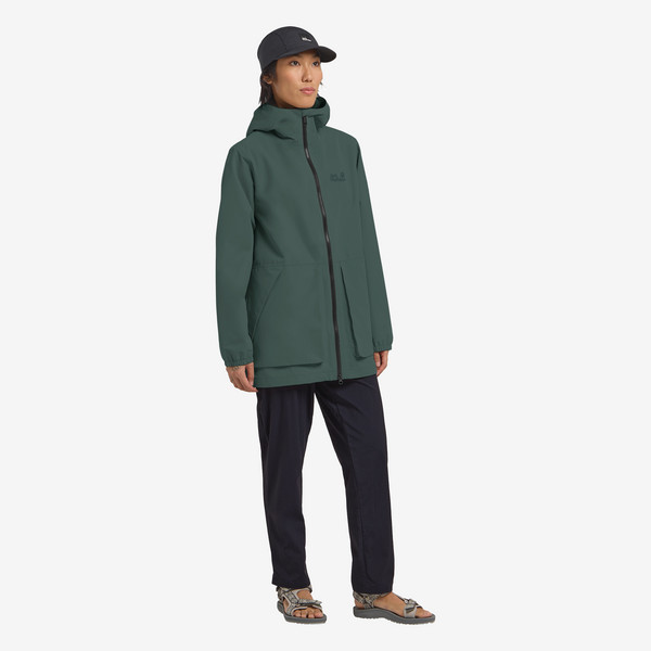 Jack Wolfskin TERRAVIEW 2L PARKA W Damen - Regenjacke Ansicht 8