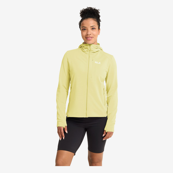 Jack Wolfskin LITESTRIDE HOODED FZ W Damen - Fleecejacke Ansicht 3