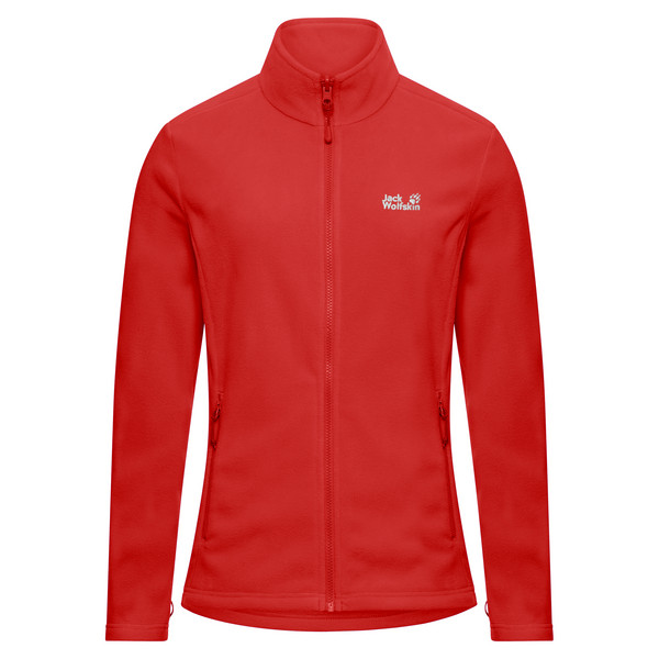 TAUNUS 100 FZ W Damen - Fleecejacke-SIREN RED