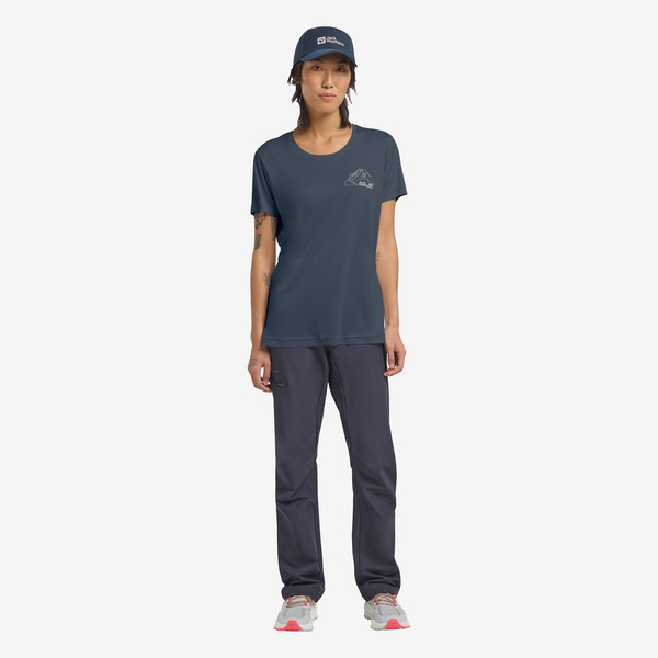 Jack Wolfskin PEAK GRAPHIC T W Damen - Funktionsshirt Ansicht 5