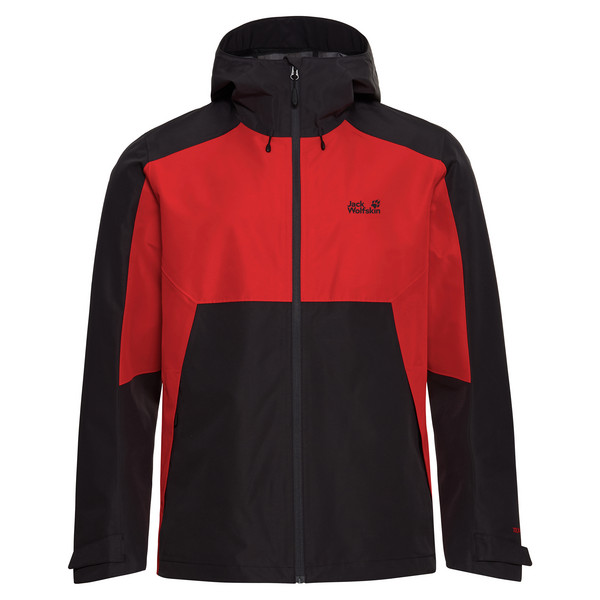 WILDBOUND 2L JKT M Herren - Regenjacke-SIREN RED