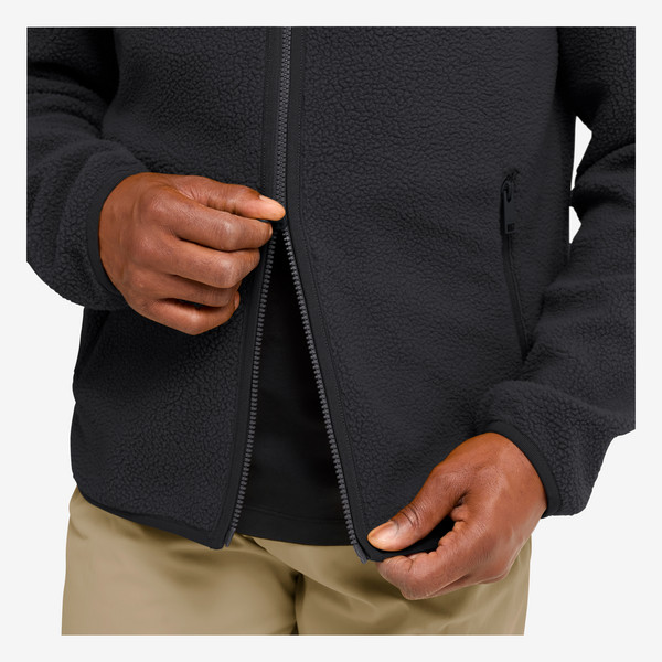 Jack Wolfskin LITE CURL FZ M Herren - Fleecejacke Ansicht 8