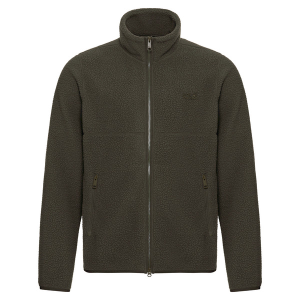 LITE CURL FZ M Herren - Fleecejacke-OBSIDIAN MOSS