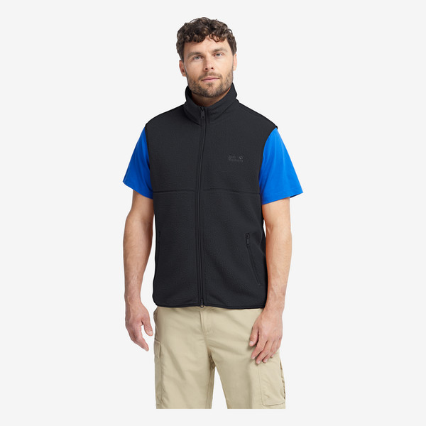 Jack Wolfskin LITE CURL VEST M Herren - Fleeceweste Ansicht 3