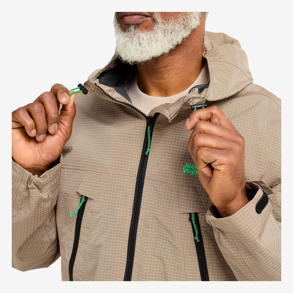 Jack Wolfskin FIND THE WILD 2L JKT M Herren - Regenjacke Ansicht 8