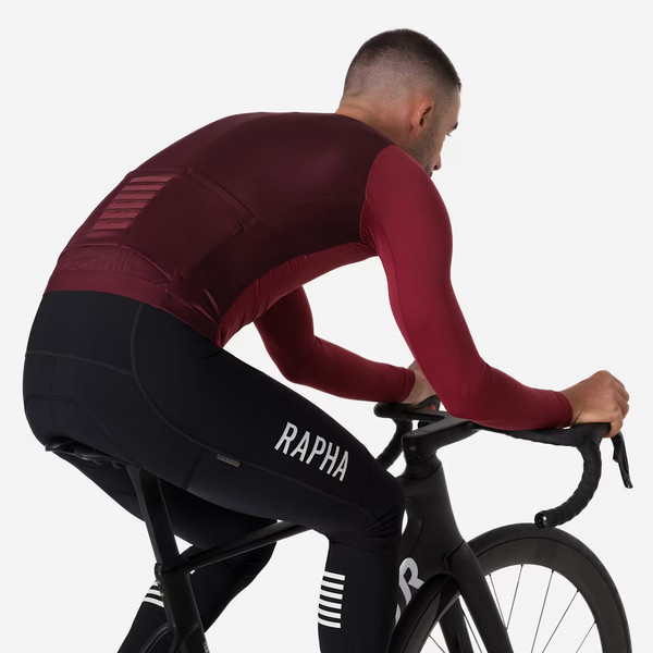 Rapha MEN'S PRO TEAM LONG SLEEVE LIGHTWEIGHT JERSEY Herren - Fahrradtrikot Ansicht 6