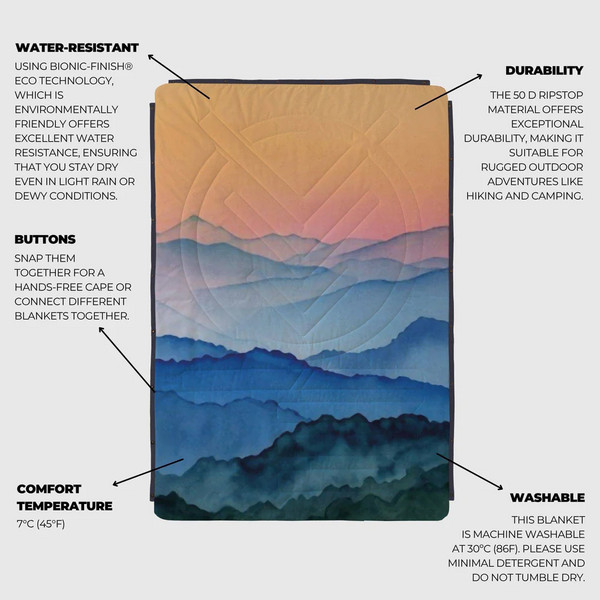 Voited CLOUDTOUCH BLANKET - Decke Ansicht 4