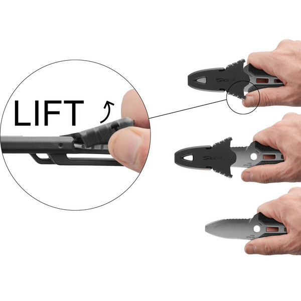 NRS CO-PILOT KNIFE - Feststehendes Messer Ansicht 6