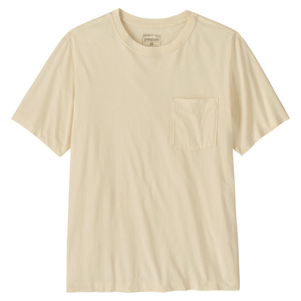 M'S DAILY POCKET TEE Herren - T-Shirt-UNDYED NATURAL
