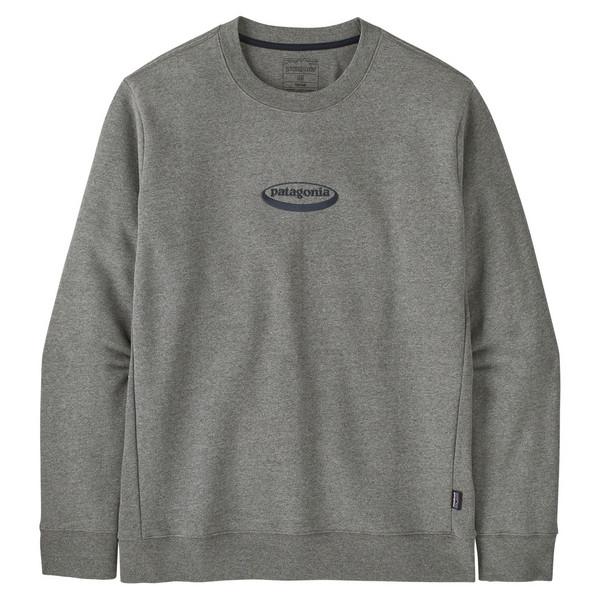 M'S '95 OVAL LOGO UPRISAL CREW SWEATSHIRT Herren - Fleecepullover-GRAVEL HEATHER