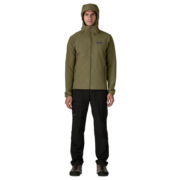Patagonia M'S R1 TECHFACE HOODY Herren - Softshelljacke Ansicht 4