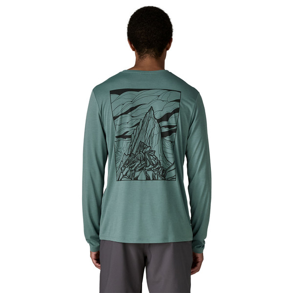 Patagonia M'S L/S CAP COOL DAILY SHIRT - CLOUD CRAG Herren - Funktionsshirt Ansicht 4
