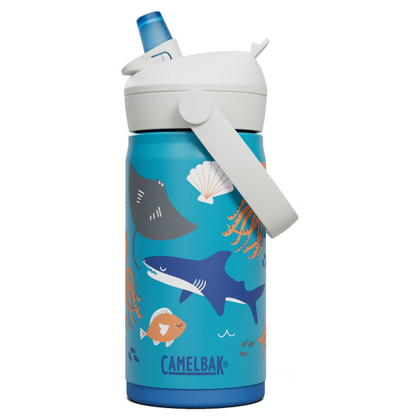 THRIVE FLIP STRAW KIDS VSS Kinder - Trinkflasche-OCEAN LIFE