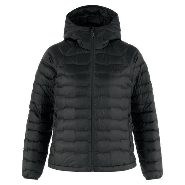 ISTINDEN HOODED DOWN JACKET W Damen - Daunenjacke-PITCH GRAY