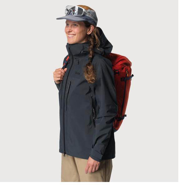 Tierra ROC NOIR JACKET W Damen - Hardshelljacke Ansicht 3