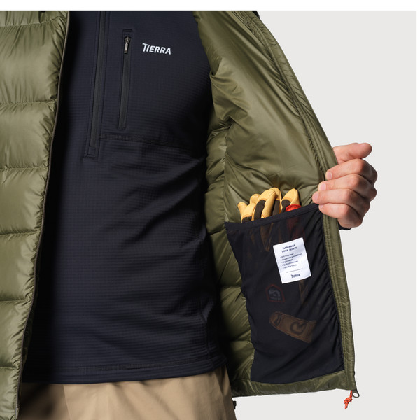 Tierra TARREKAISE DOWN JACKET 2.0 M Herren - Daunenjacke Ansicht 8