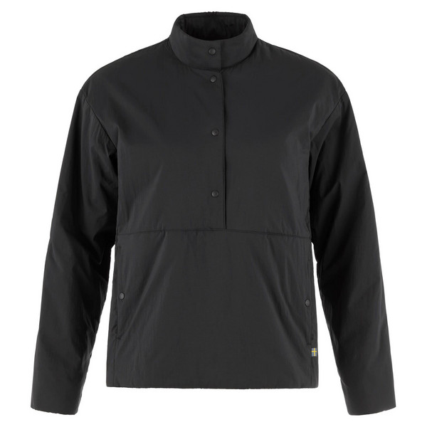 HC INSULATED PULLOVER W Damen - Windbreaker-BLACK