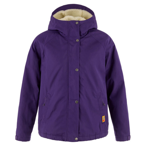 VARDAG G-1000 PILE JACKET W Damen - Winterjacke-DARK VIOLET