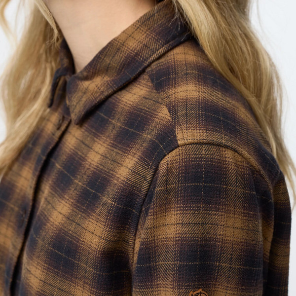 Fjällräven ÖVIK BOXY FLANNEL SHIRT W Damen - Flanellhemd Ansicht 6