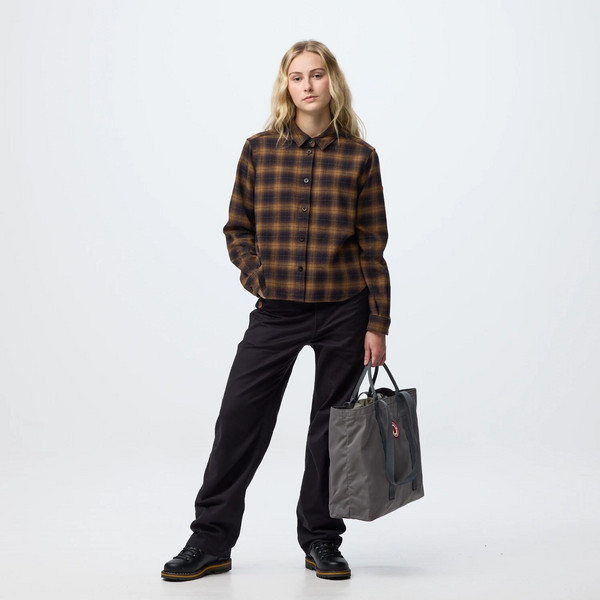 Fjällräven ÖVIK BOXY FLANNEL SHIRT W Damen - Flanellhemd Ansicht 7