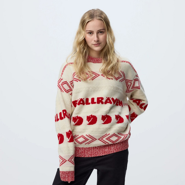 Fjällräven FJÄLLRÄVEN JACQUARD KNIT W Damen - Strickpullover Ansicht 3