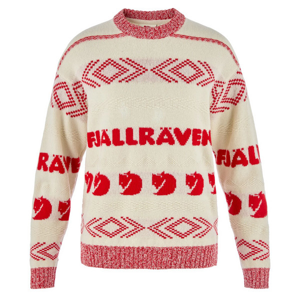 FJÄLLRÄVEN JACQUARD KNIT W Damen - Strickpullover