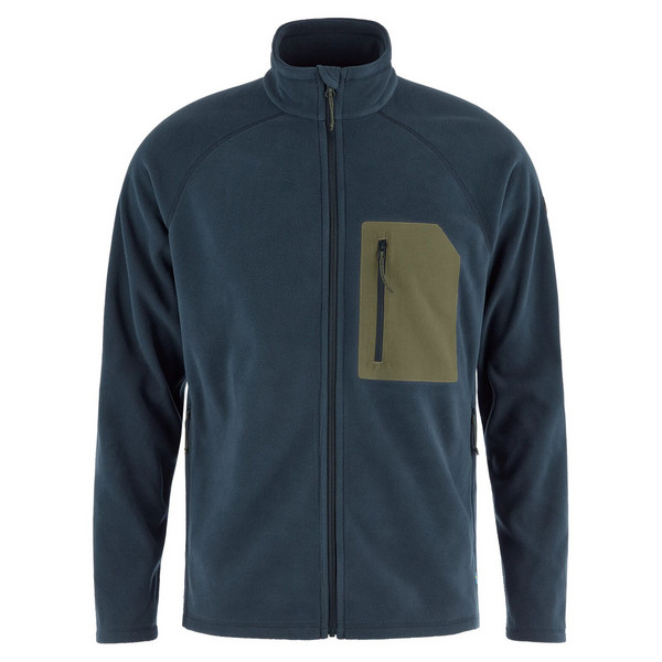 KAIPAK FLEECE M Herren - Fleecejacke-DARK NAVY-LAUREL GREEN