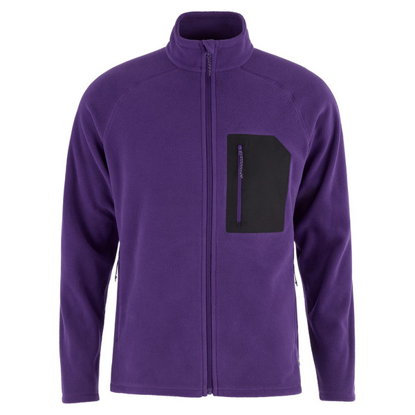 KAIPAK FLEECE M Herren - Fleecejacke-DARK VIOLET-BLACK