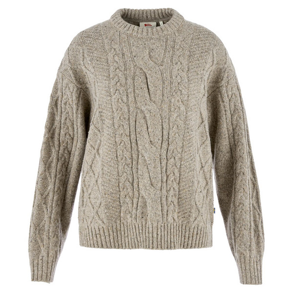 ÖVIK CABLE KNIT W Damen - Strickpullover-FOG