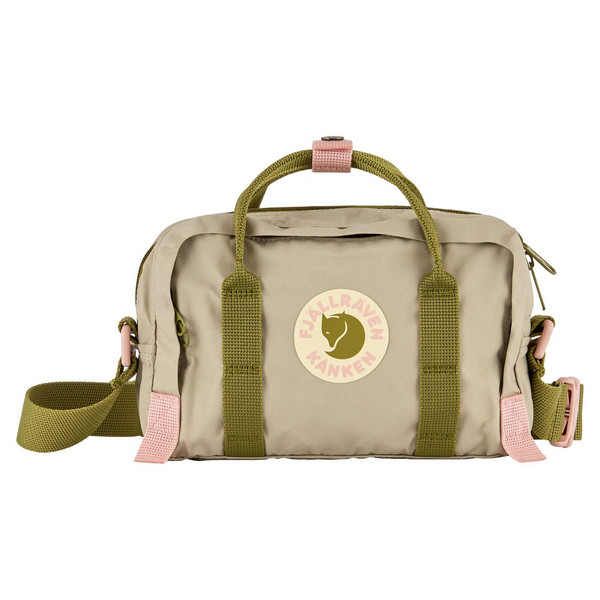KÅNKEN KONCEPT CROSSBODY Unisex - Umhängetasche-FOSSIL-FOLIAGE GREEN