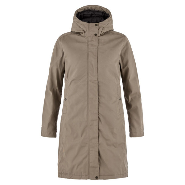 KIRUNA HYDRATIC PADDED PARKA W Damen - Winterjacke-SUEDE BROWN