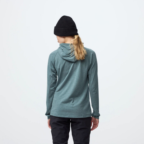 Fjällräven BERGTAGEN MIDLAYER HOODIE W Damen - Funktionsshirt Ansicht 5