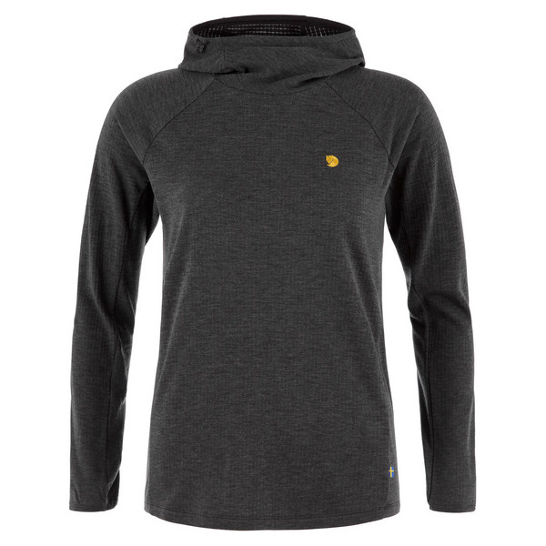BERGTAGEN MIDLAYER HOODIE W Damen - Funktionsshirt-BLACK