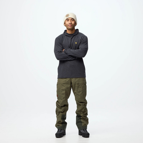 Fjällräven BERGTAGEN MIDLAYER HOODIE M Herren - Funktionsshirt Ansicht 9