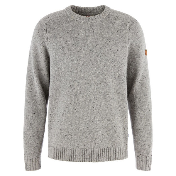 ÖVIK NEPS KNIT SWEATER M Herren - Wollpullover-GREY