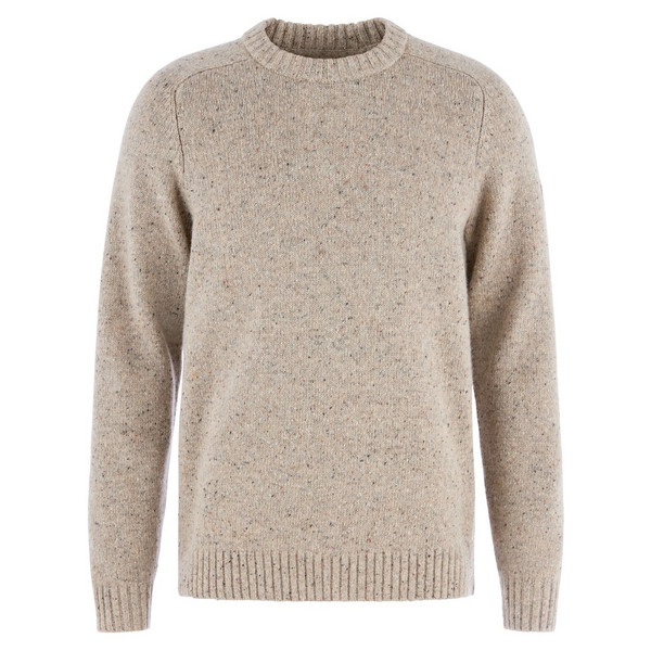 ÖVIK NEPS KNIT SWEATER M Herren - Wollpullover-LIGHT BEIGE