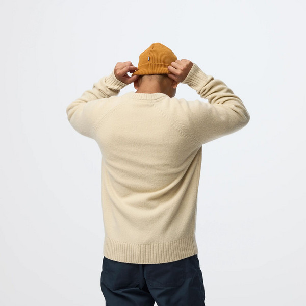 Fjällräven FJÄLLRÄVEN LOGO KNIT SWEATER M Herren - Wollpullover Ansicht 4