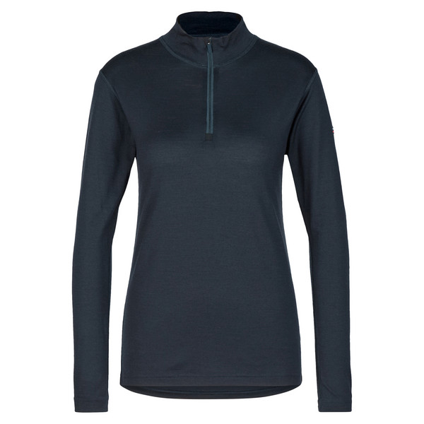 BREEZE MERINO 150 ZIP NECK WMN Damen - Langarmshirt