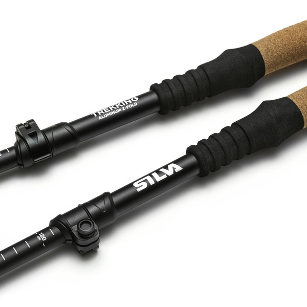 Silva TREKKING ALUMINIUM Z-FOLD BLACK - Trekkingstöcke Ansicht 6
