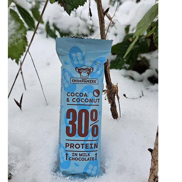 Chimpanzee HIGH PROTEIN BAR 30% COCOA & COCONUT PACK - Energieriegel Ansicht 4