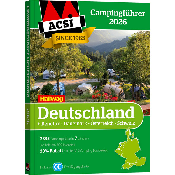 CAMPINGFÜHRER DEUTSCHLAND 2026 - Stellplatzführer