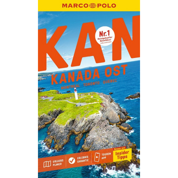 POLO REISEFÜHRER KANADA OST, MONTREAL, TORONTO, QUÉBEC