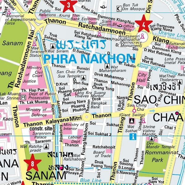 MARCO POLO CITYPLAN BANGKOK 1:13.000 - Stadtplan Ansicht 2