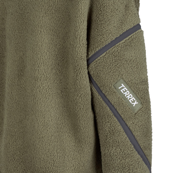 Adidas TERREX MULTI ESSENTIALS HIGH PILE FLEECE Herren - Fleecepullover Ansicht 5