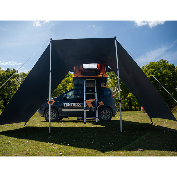 TentBox LITE XL TUNNELVORZELT - Dachzelt Ansicht 5