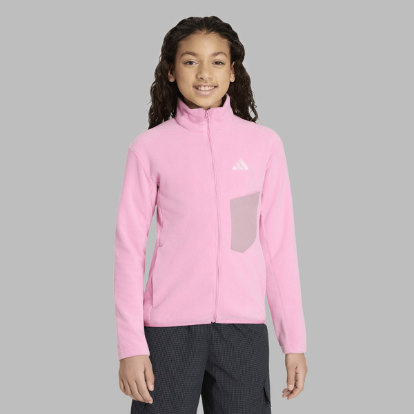 Adidas K MT FZ FLEECE Kinder - Fleecejacke Ansicht 6