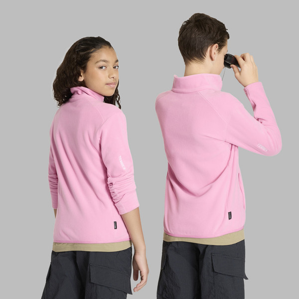 Adidas K MT FZ FLEECE Kinder - Fleecejacke Ansicht 11